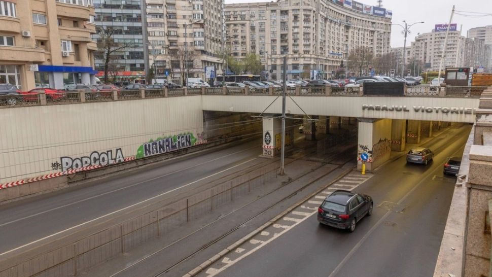 Pasajul Victoriei intră în reabilitare: lucrări timp de 28 de luni la unul dintre cele mai circulate puncte din București
