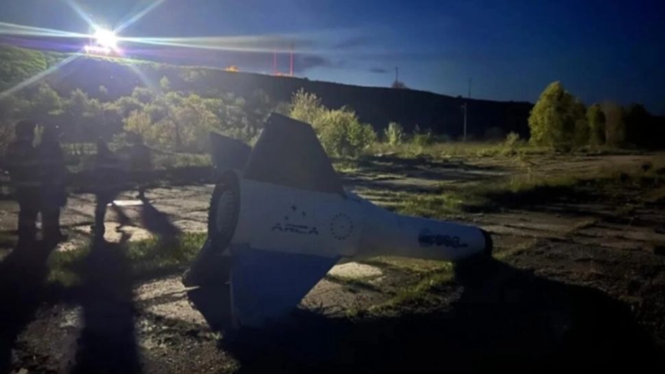 Fragment de rachetă descoperit lângă plaja din Corbu. Ce spun autoritățile