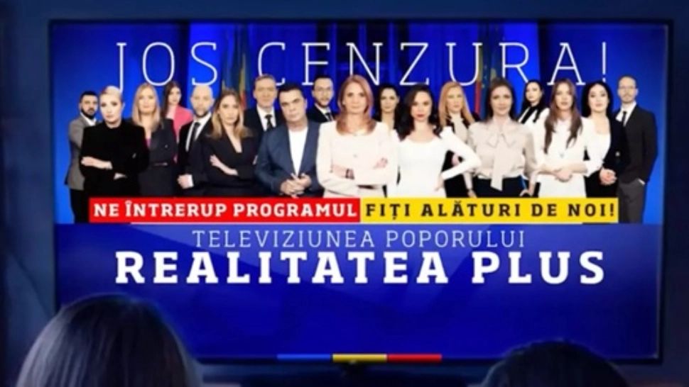 Audiență record pentru Realitatea PLUS după decizia CNA: Rămânem alături de voi