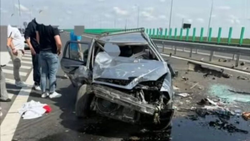 Accident grav pe A7, în județul Buzău: două persoane au murit. Circulația, blocată - VIDEO