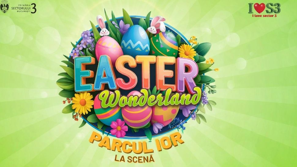 Easter Wonderland transformă Parcul IOR într-o zonă de poveste pentru copii: ateliere, spectacole și experiențe interactive