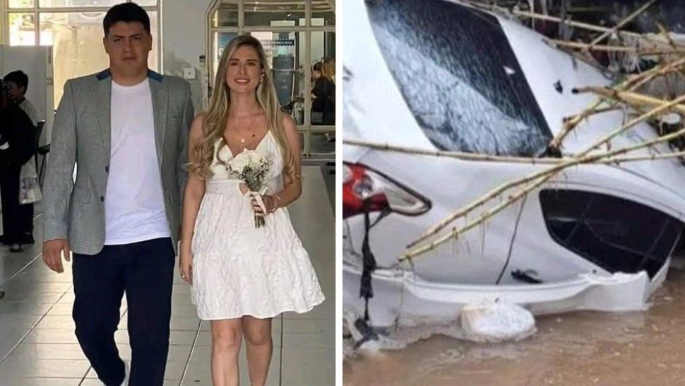 Morți sub furia naturii: doi soți și-au pierdut viața în timp ce se țineau în brațe, după ce mașina lor a fost luată de viituri