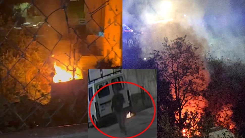 Atac în stil mafiot în Italia. Un bărbat a dat foc unei mașini-VIDEO 