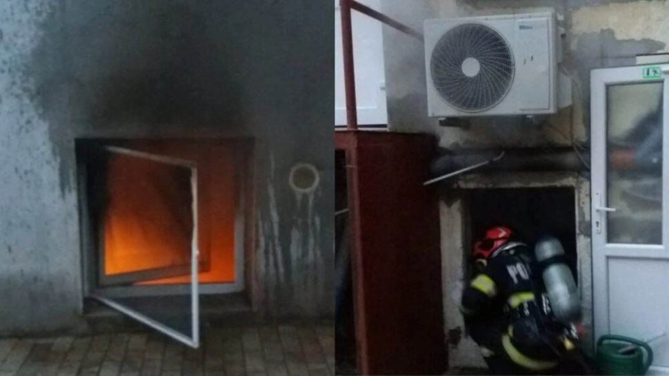 Incendiu la un cămin de bătrâni din Târgu Secuiesc. 34 de persoane au fost evacuate