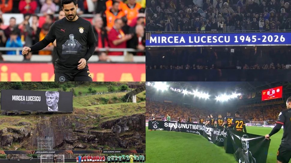 Momente impresionante pe marile stadioane din lume în memoria lui Mircea Lucescu. Mii de oameni l-au aplaudat pe ”Il Luce” -VIDEO