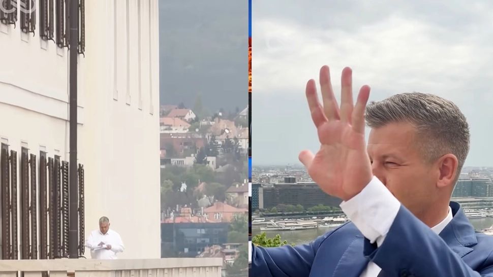 Moment inedit la Budapesta: Întâlnire surpriză între Péter Magyar și Viktor Orbán. Reacția spontană a noului premier – VIDEO