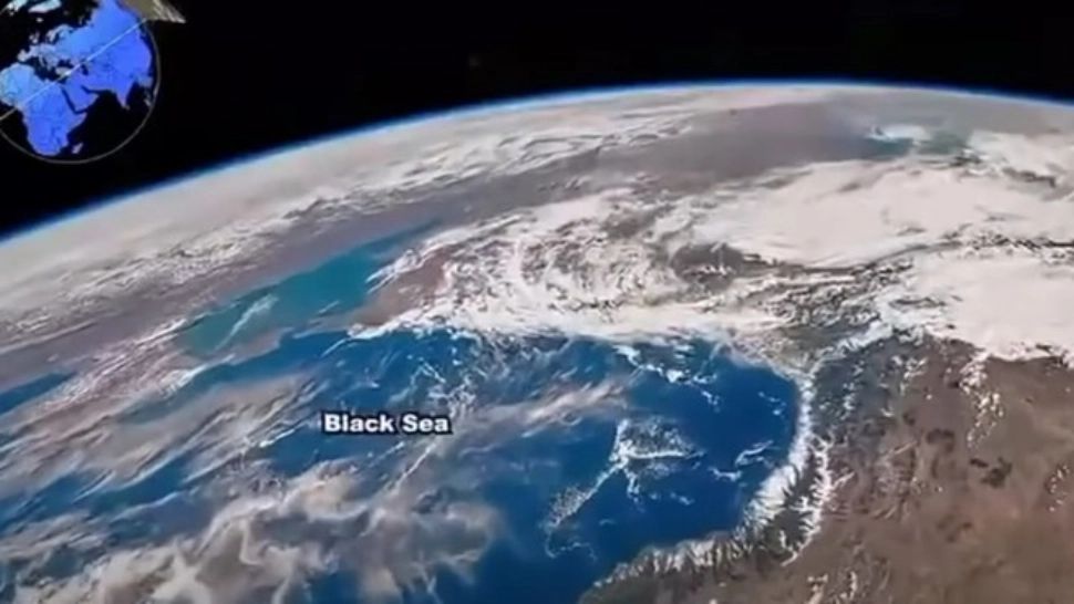 Marea Neagră văzută de la bordul misiunii Artemis 2. Imagini spectaculoase surprinse din spațiul cosmic - VIDEO