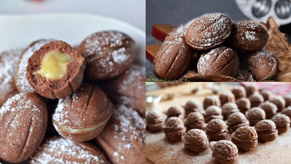 Nuci cu cacao și cremă de vanilie. Rețeta pas cu pas a desertului care crează dependență 