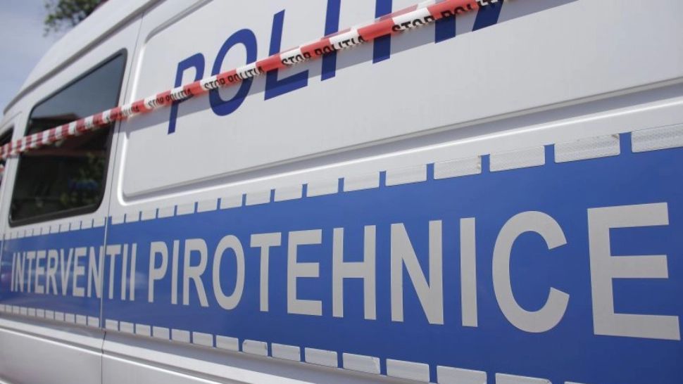 Alertă la Iași: intervenție pirotehnică după descoperirea unei muniții neexplodate