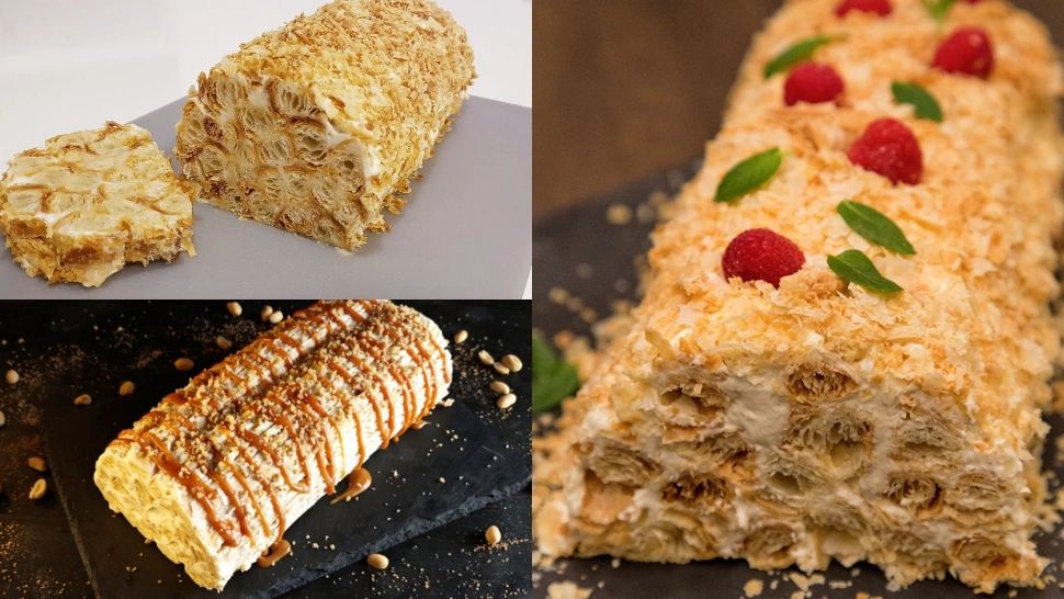 Ruladă Napoleon. Rețeta simplă și delicioasă cu care o să îi impresionezi chiar și pe cei mai mofturoși 