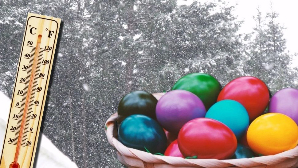 Temperaturi de iarnă în pragul sărbătorilor pascale. Ninsori, ploi și vânt puternic. Unde va fi cel mai frig