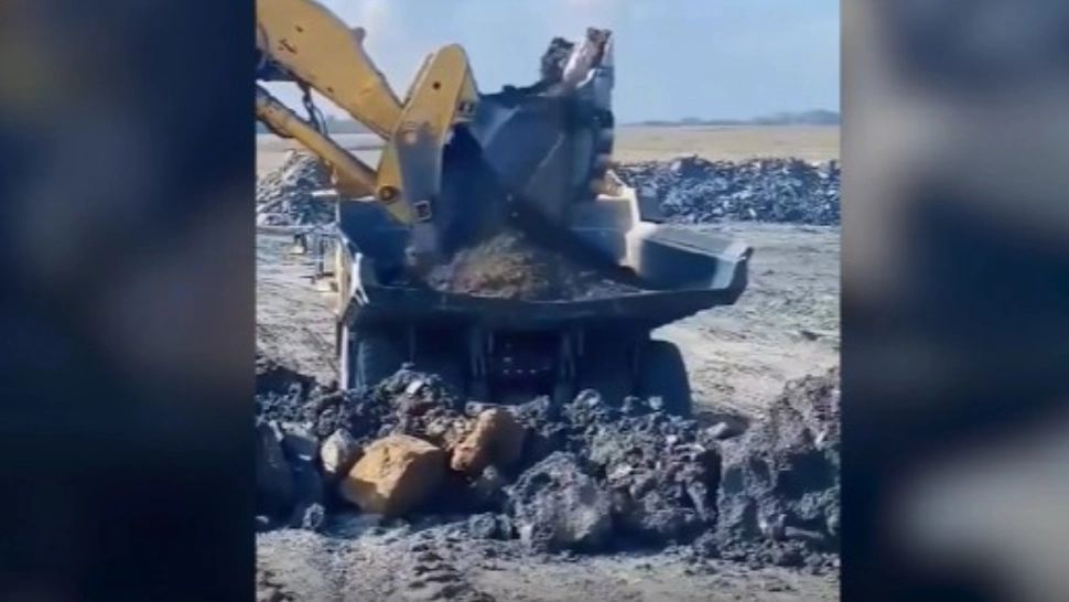 Rușii au început să exploateze mangan la Zaporojie