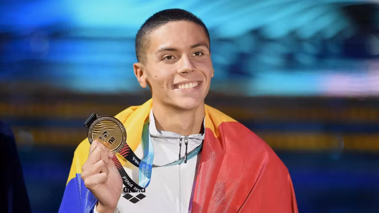 David Popovici, al treilea aur la Campionatele Naționale de la Otopeni! A dominat și proba de 100 m liber