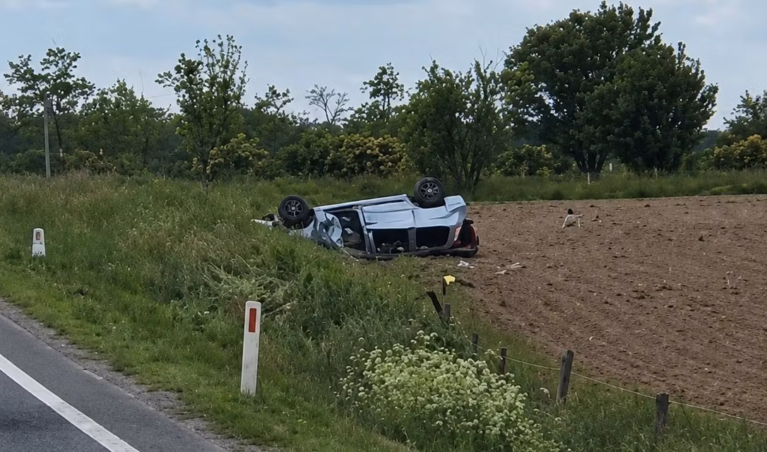 Accident grav cu nouă răniți pe DN1 în județul Brașov. Un copil a murit iar o femeie a fost resuscitată - VIDEO