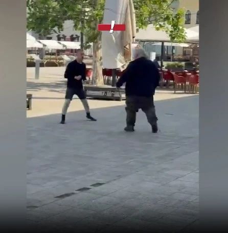 Bătrân bătut de un tânăr în Baia Mare. De la ce a pornit conflictul?