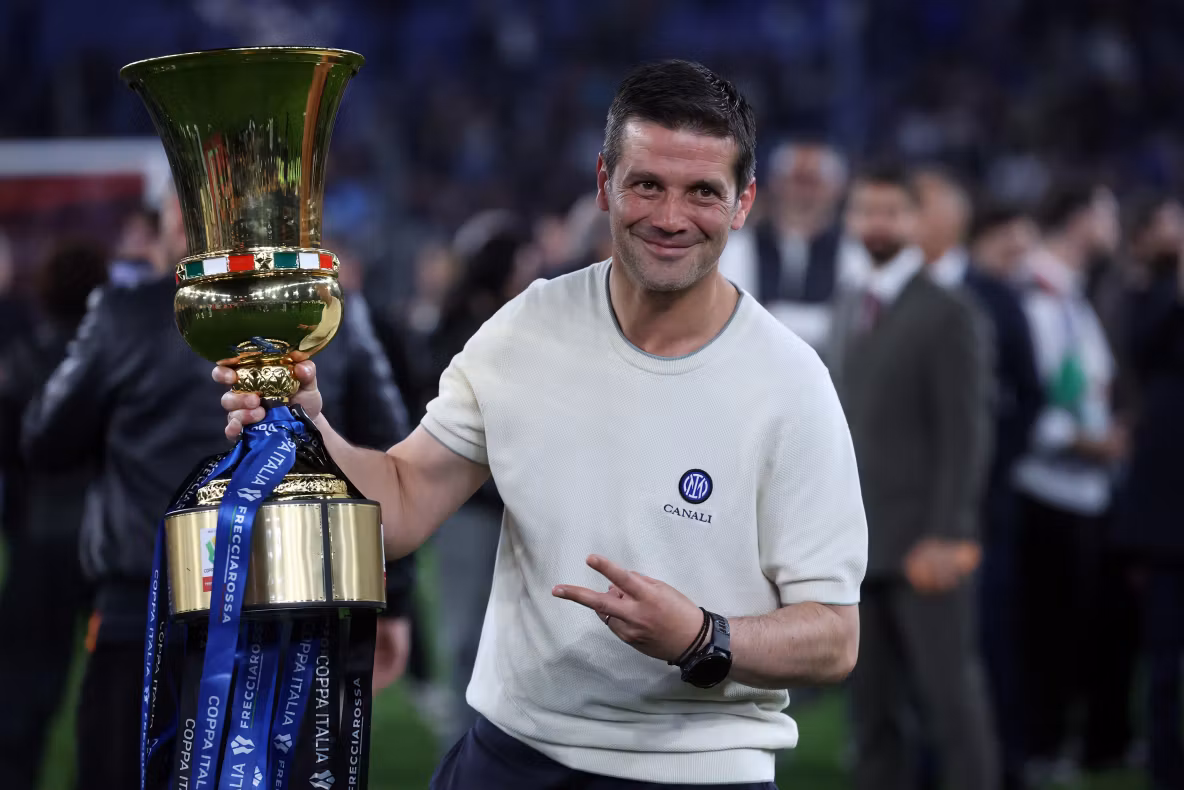 Cristi Chivu a cucerit Cupa Italiei cu Inter Milano. Antrenorul român a reușit o performanță unică în fotbal