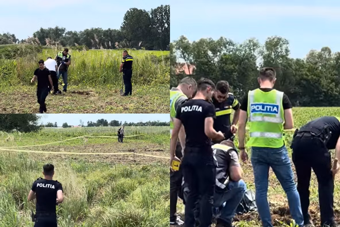 Descoperire macabră în județul Maramureș. Un craniu uman și un picior au fost găsite pe un câmp-VIDEO