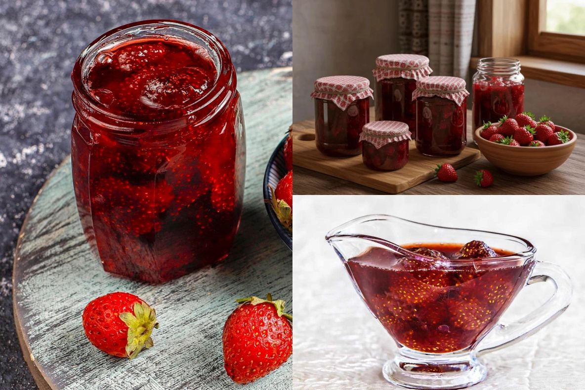  Dulceata de căpșuni. Rețeta clasică cu sirop și fructe întregi
