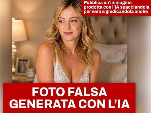Giorgia Meloni, despre fotografiile AI cu ea în lenjerie intimă: "Trebuie să recunosc că cine le-a făcut m-a îmbunătățit mult"