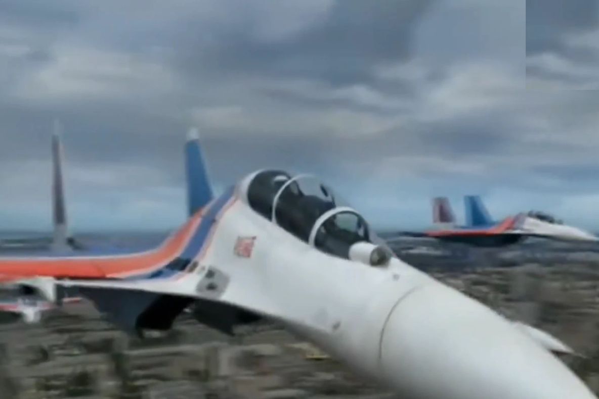 Gafă uriașă la parada de la Moscova: imagini generate de AI cu avioane care poartă simbolul NATO, difuzate în transmisiunea oficială – VIDEO