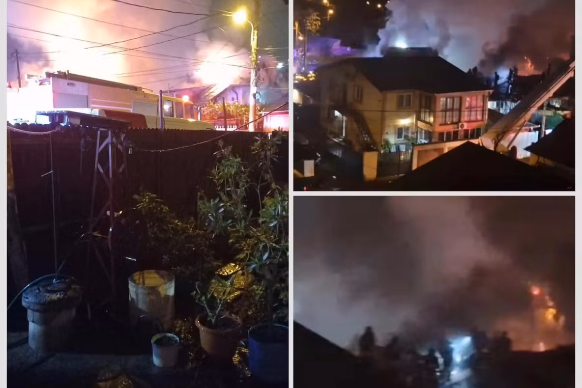 Case în flăcări în Sectorul 5. Oamenii au primit mesaje RO-Alert