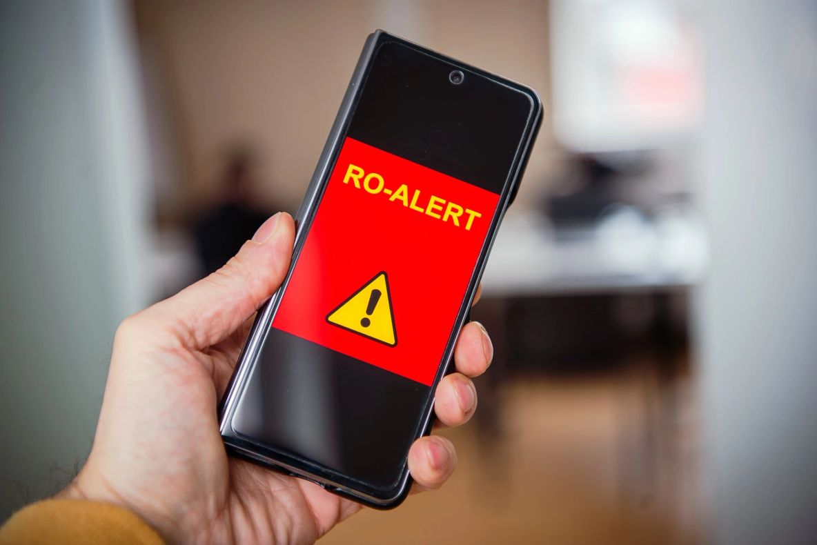  Mesaj RO-ALERT transmis în nordul județului Tulcea. Autoritățile avertizează populația