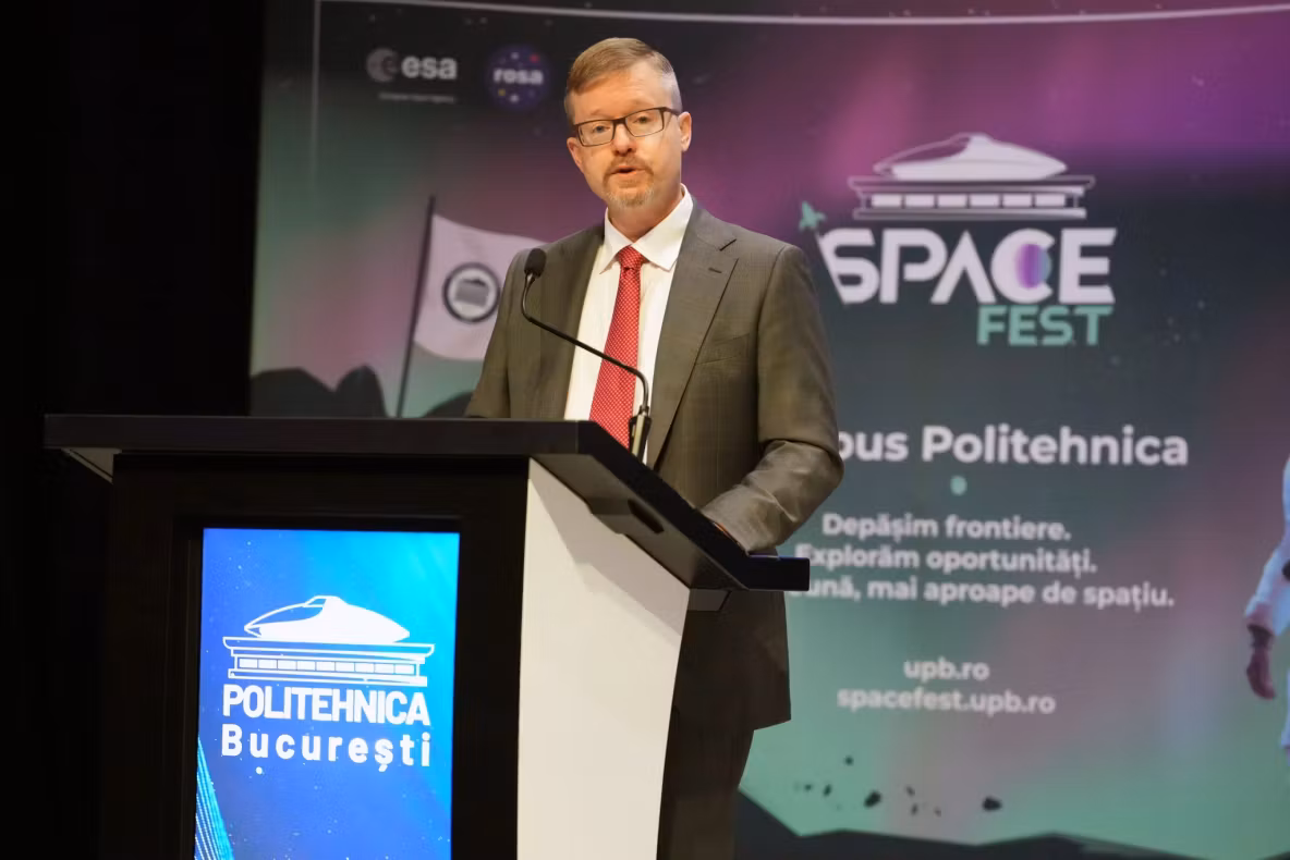 Discursul Însărcinatului cu afaceri al Ambasadei SUA în România Michael Dickerson la deschiderea SpaceFEST 2026
