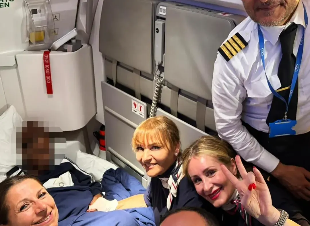 Premieră în aviația italiană: un bebeluș s-a născut la bordul unui avion ITA Airways, pe ruta Dakar-Roma