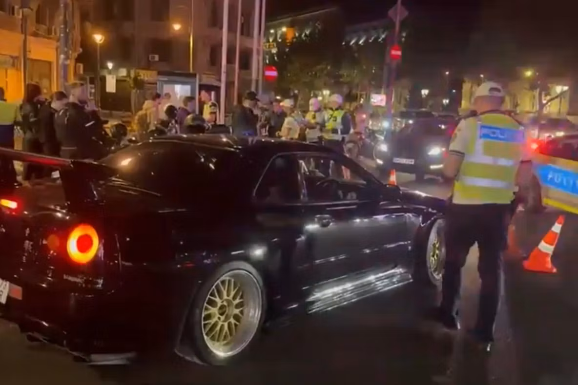 Razie de amploare în București: Zeci de șoferi și motocicliști lăsați fără taloane și permise VIDEO