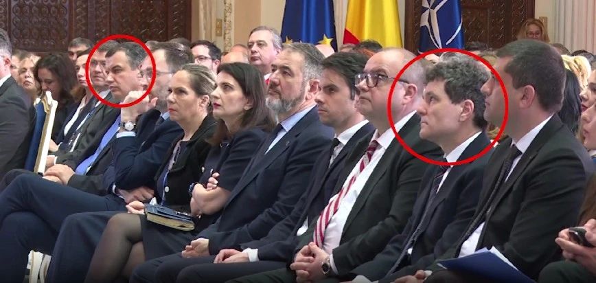 Eugen Tomac a fost surprins când s-a îmbrățișat cu vicepremierul șpăgar