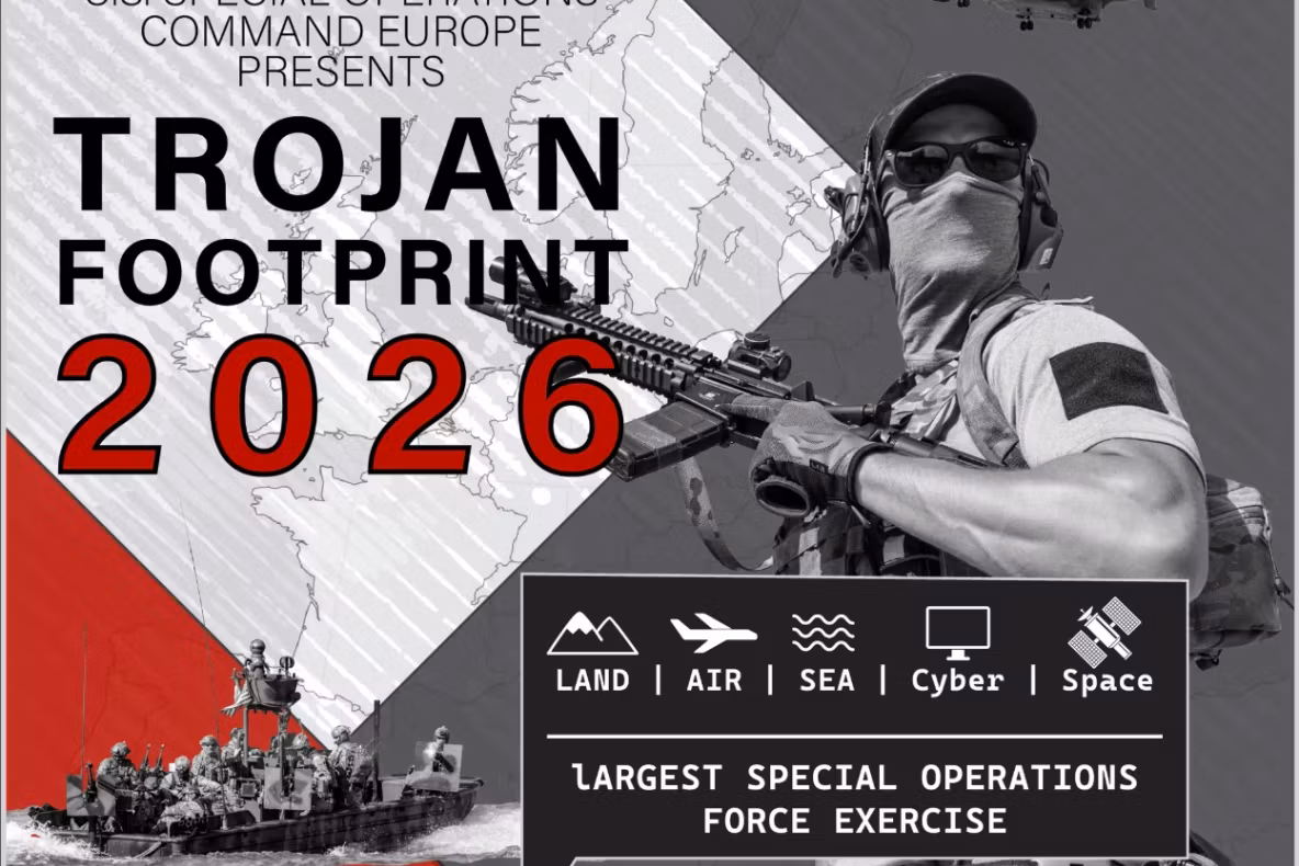 Comandamentul Operațiunilor Speciale al SUA în Europa desfășoară exercițiul „Trojan Footprint 2026”  