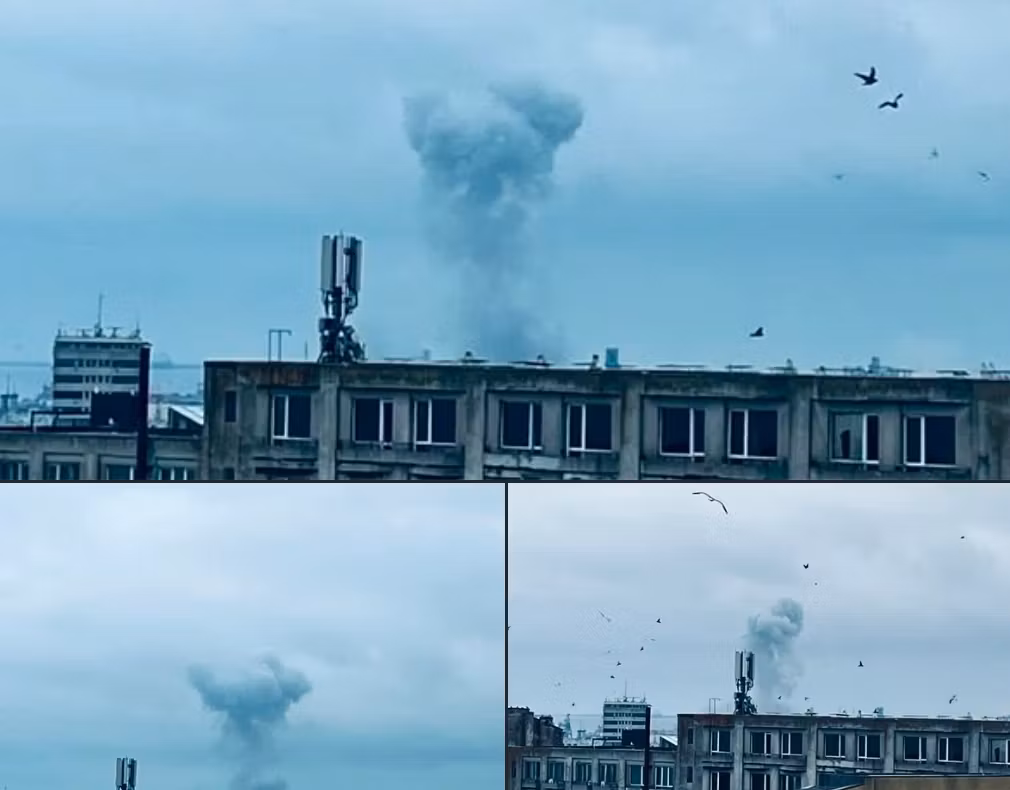 Explozie puternică în Portul Constanța, după descoperirea unei DRONE marine.  – FOTO/VIDEO