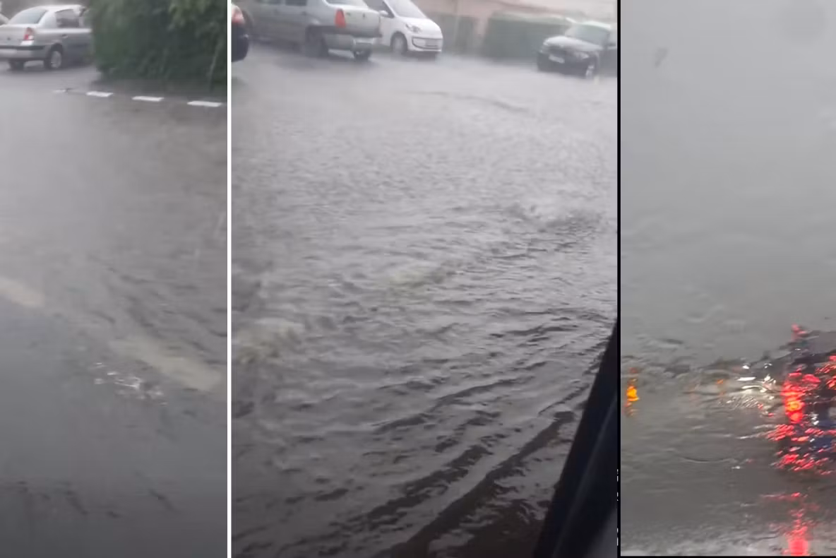 Ploaia de cod roșu a împărțit Capitala în două: străzi inundate în Pantelimon, vreme liniștită în alte cartiere - VIDEO