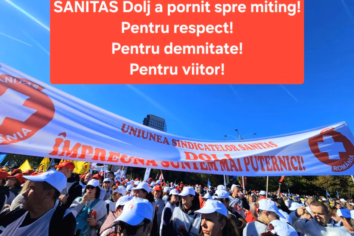 20.000 de angajați din Sănătate ies astăzi în stradă: PROTEST masiv împotriva noii legi a salarizării