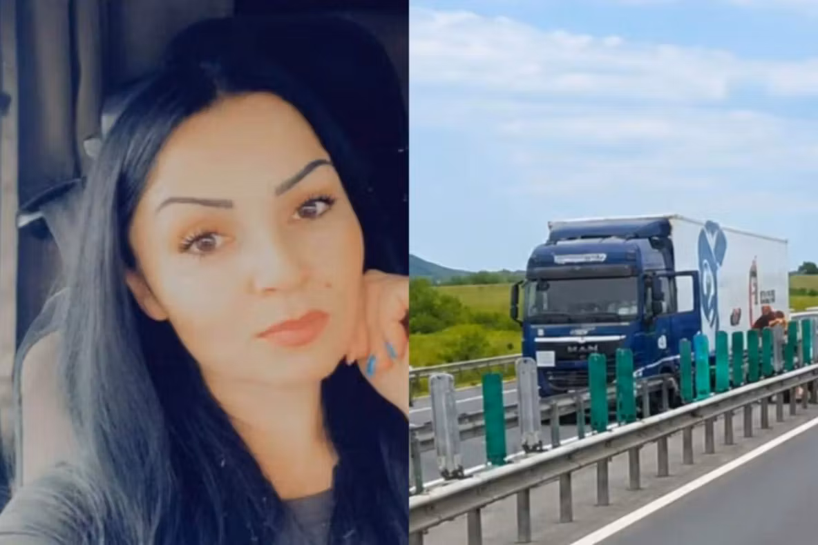 Moarte cumplită pentru o șoferiță de TIR. Ionela a murit la 41 de ani, pe A1, după ce a făcut infarct la volan