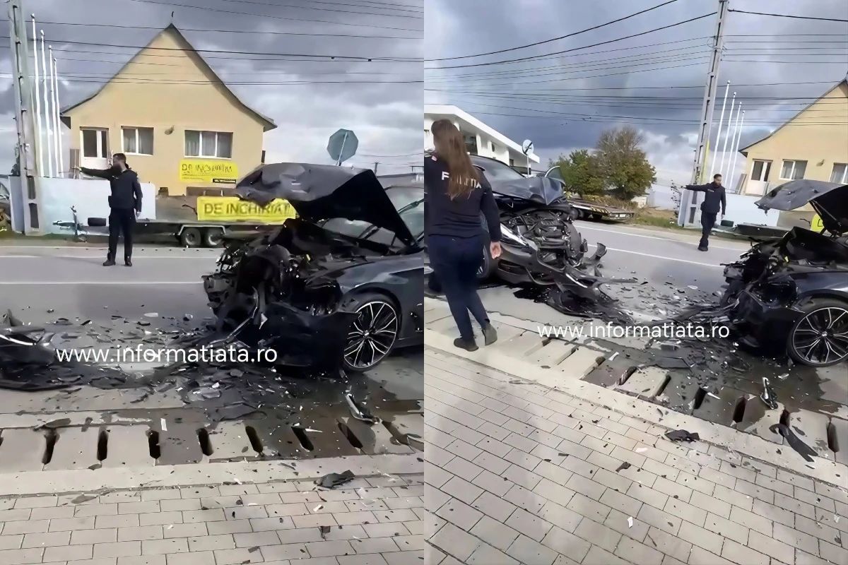 Accident grav în județul Suceava: o mamă și cei doi copii ai săi au fost răniți și transportați la spital