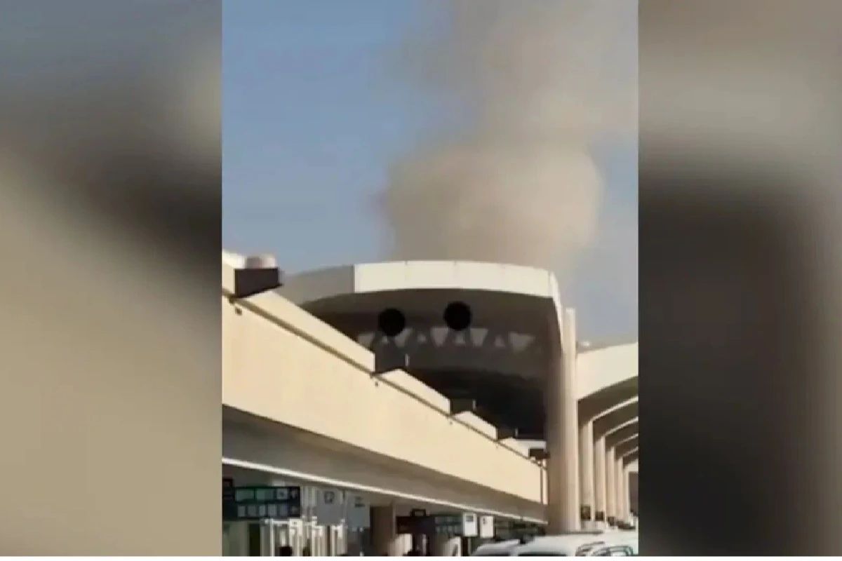 Al doilea atac asupra aeroportului din Riad! Un proiectil a lovit terminalul de pasageri și a provocat un incendiu