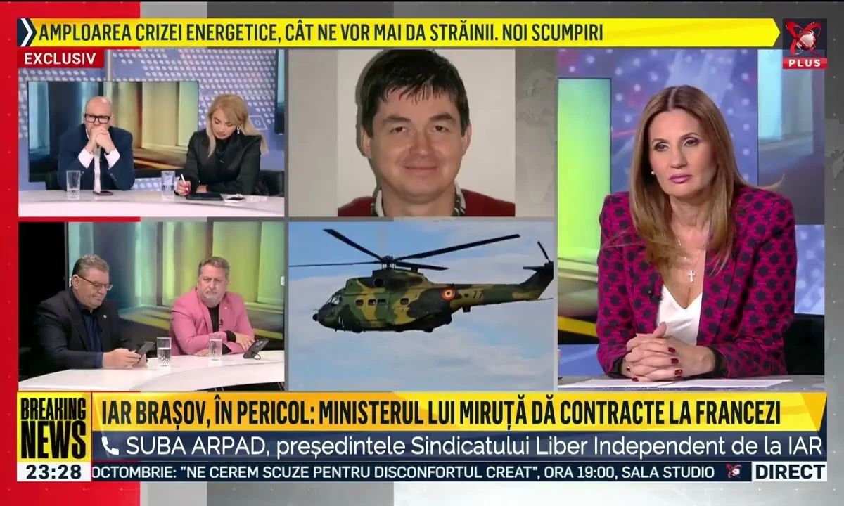 Dezvăluiri explozive în scandalul IAR Brașov! Sindicaliștii acuză că fabrica a aflat de la francezi ce elicoptere cumpără Armata Română
