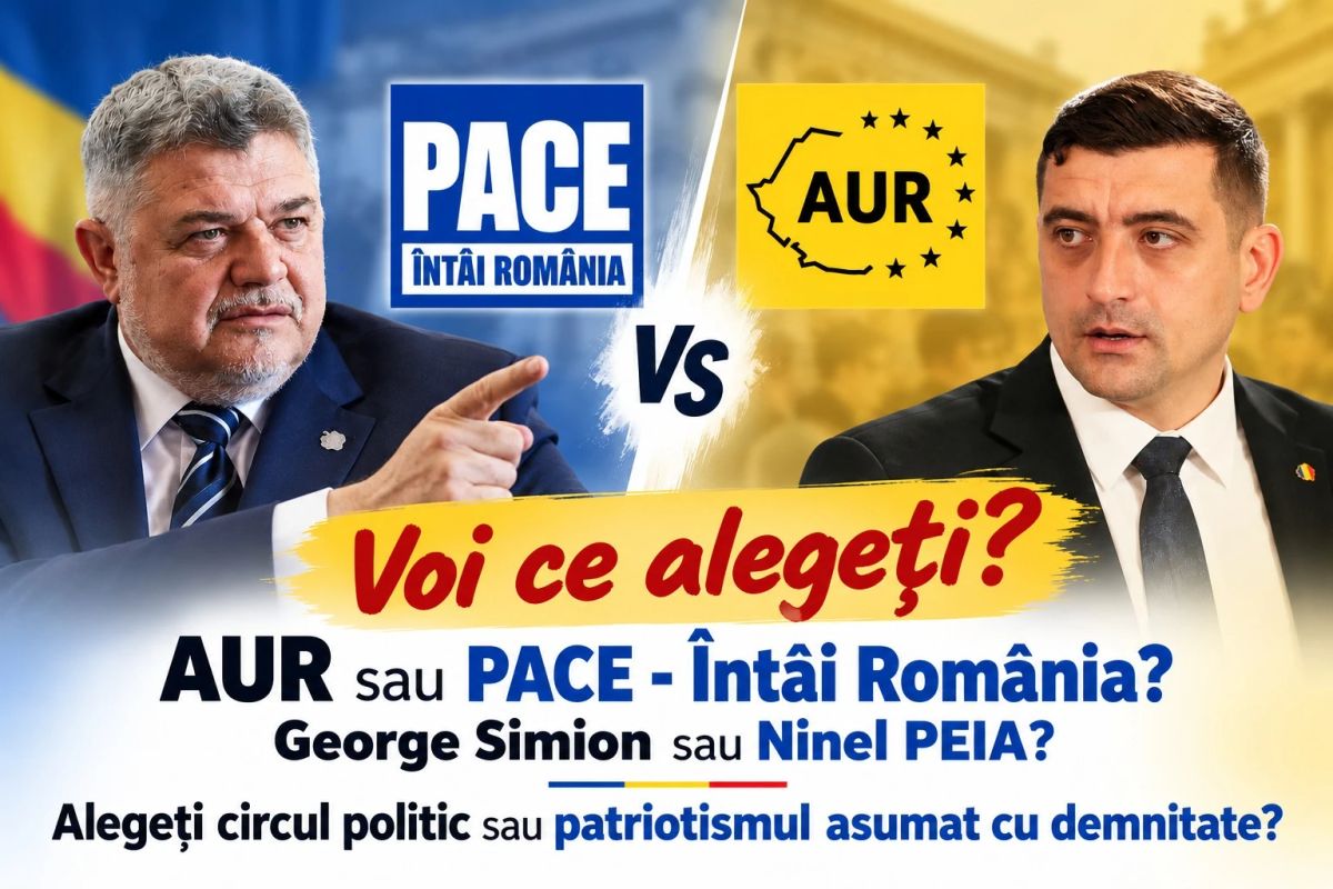 Un articol de presă care relatează comunicatul public al grupului parlamentar PACE – Întâi România, semn… — verdict ÎNȘELĂTOR
