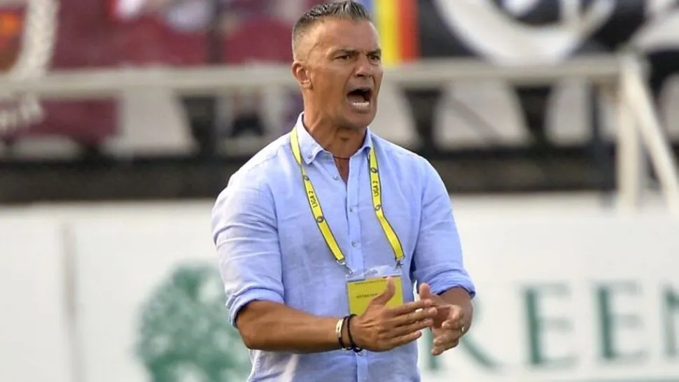Daniel Pancu, suspendat două meciuri după eliminarea din Rapid – Dinamo. Ce amendă a primit antrenorul giuleștenilor