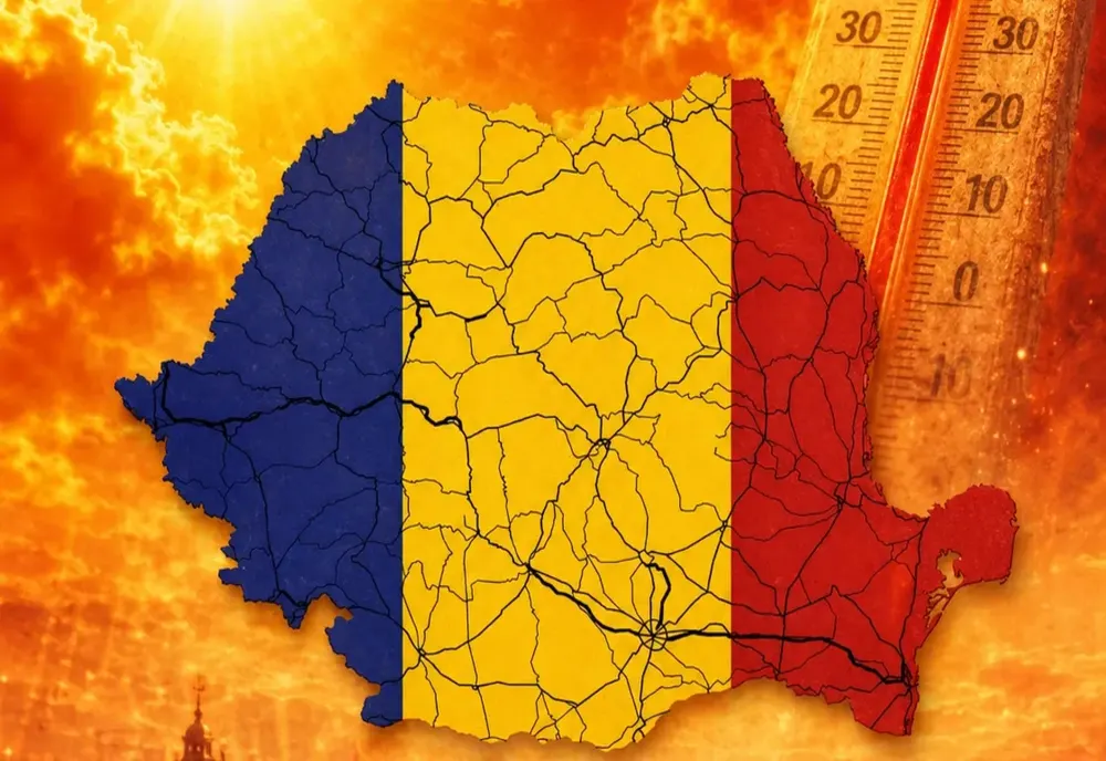 România, lovită de un nou val de caniculă. Urmează 3 zile de foc: temperaturile vor urca la peste 38 de grade. Unde va fi cel mai cald