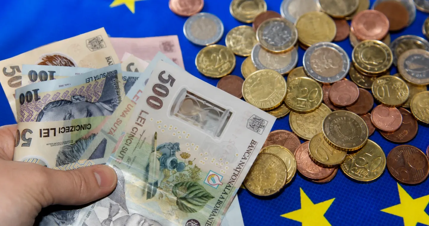 Curs BNR 10 septembrie 2026. Euro și dolarul scad, aurul își schimbă prețul