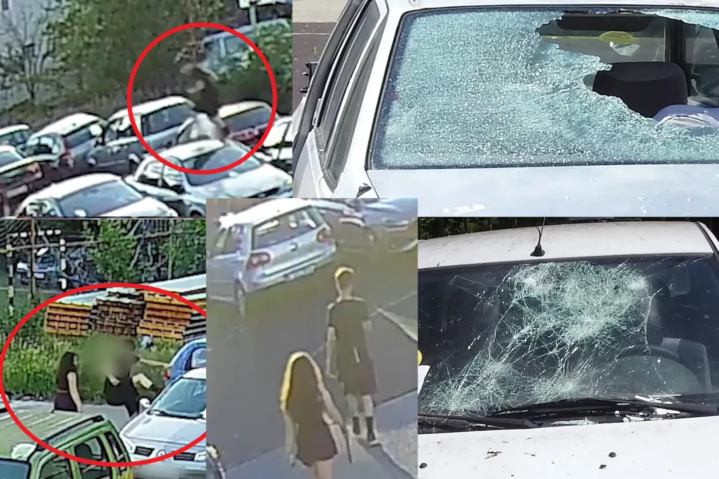 Scene șocante în Sectorul 4: doi adolescenți au vandalizat mai multe mașini în plină zi - VIDEO