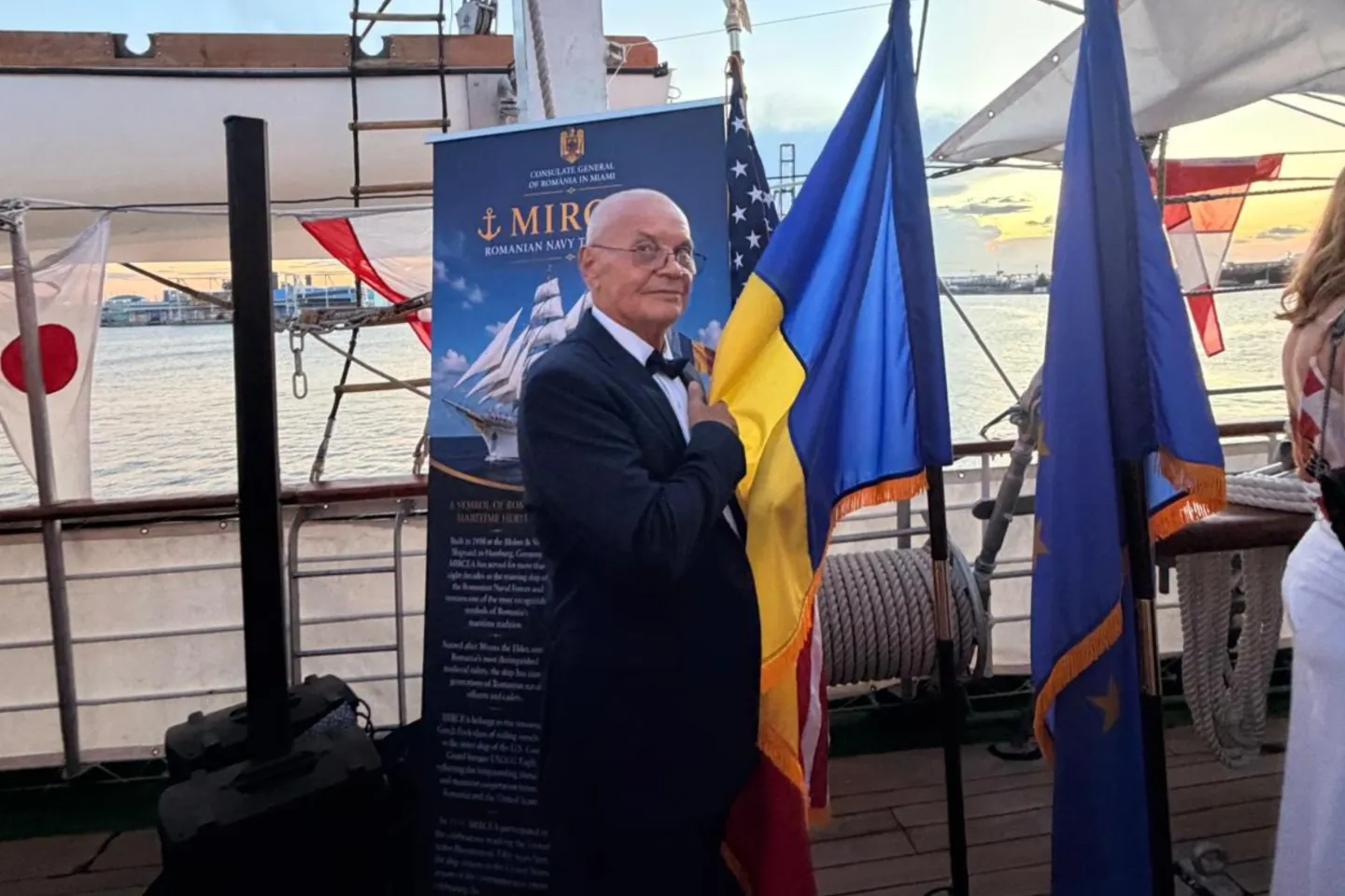 „Mircea”, ambasadorul României pe coastele Americii: o punte între două națiuni la 250 de ani de la nașterea SUA