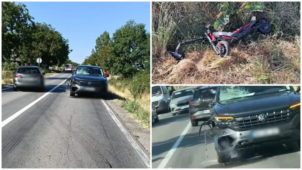 Adolescent de 14 ani, mort după ce trotineta sa a fost lovită de o mașină pe DN 19