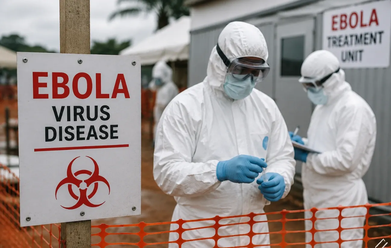 OMS începe primul studiu clinic pentru un antiviral împotriva tulpinii Bundibugyo a virusului Ebola