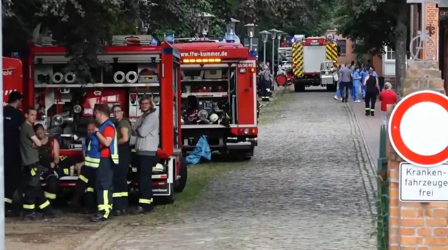 Tragedie în Germania: Două persoane au murit și peste 30 au fost rănite într-un incendiu la un spital VIDEO