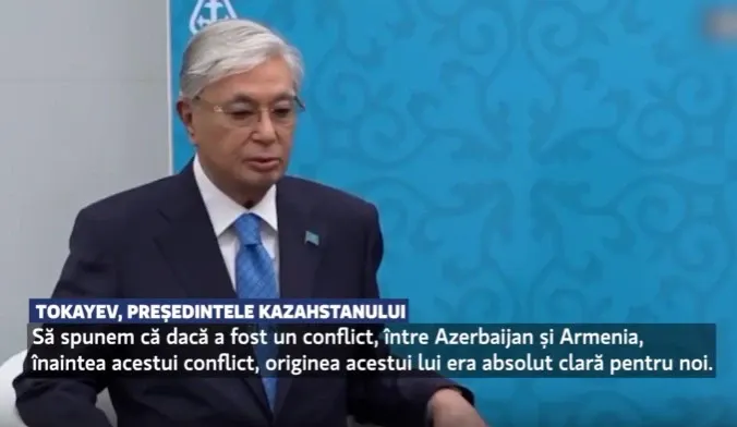 Președintele Kazahstanului, către Putin: „Să oprim conflictul!”