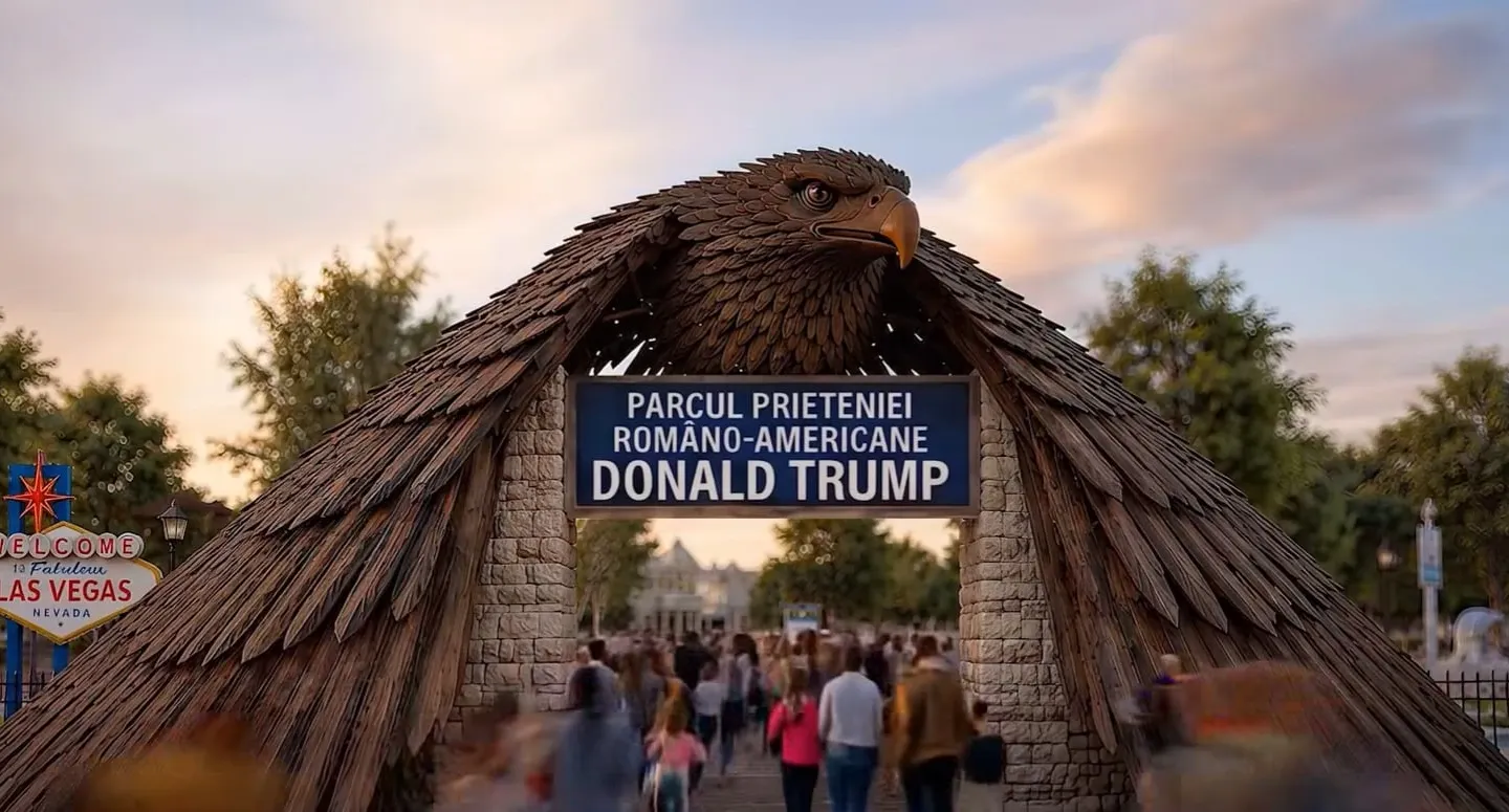 Parcul Prieteniei Româno‑Americane „Donald Trump”, din Sectorul 4, anunțat chiar de Ziua IndependeNței - VIDEO