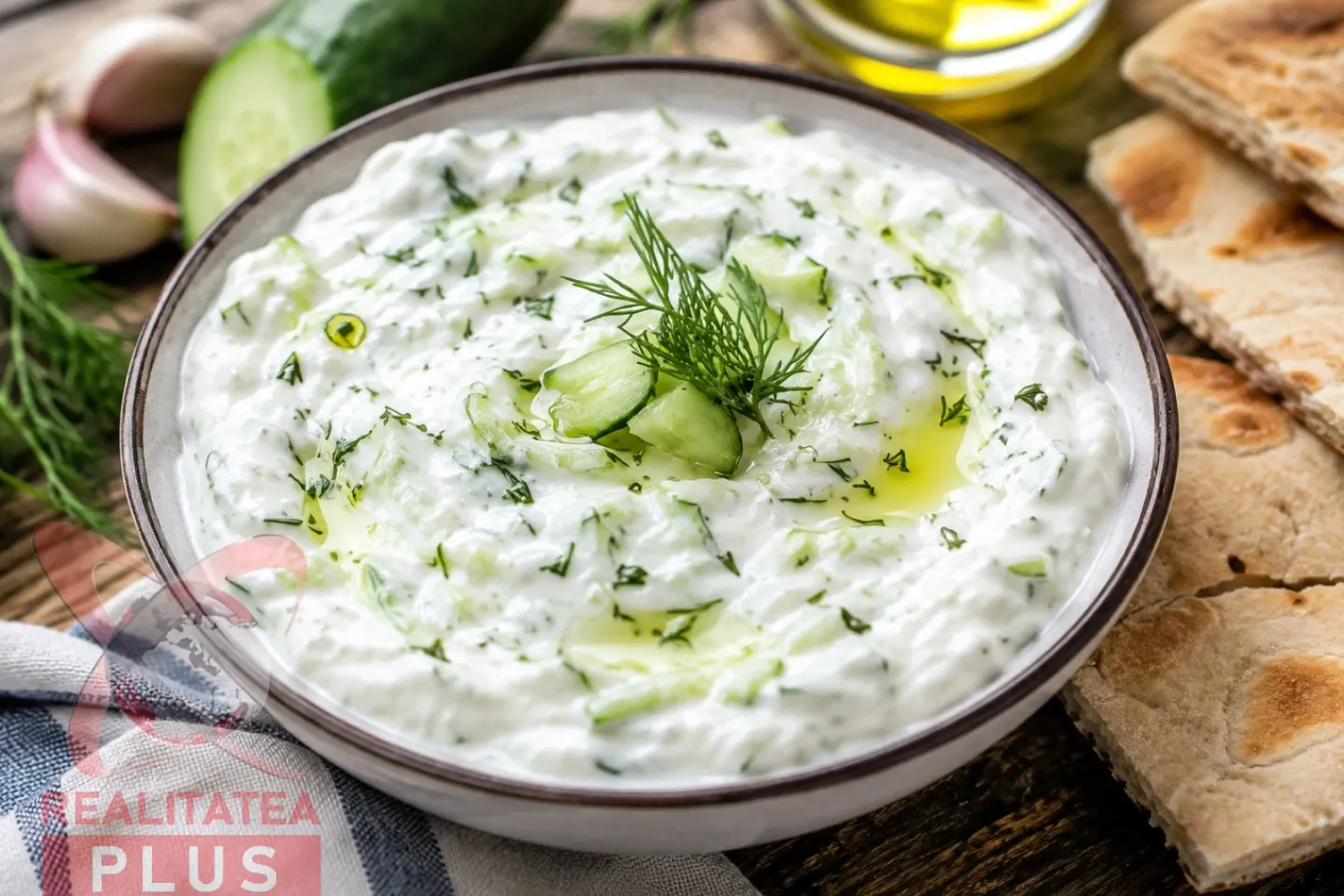 Cum prepari cel mai bun sos tzatziki. Rețeta originală grecească, pas cu pas